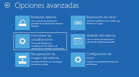 Como Desinstalar Actualizaciones Windows Problem Ticas