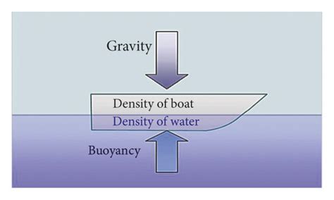 Buoyancy force free body diagram. | Download Scientific Diagram