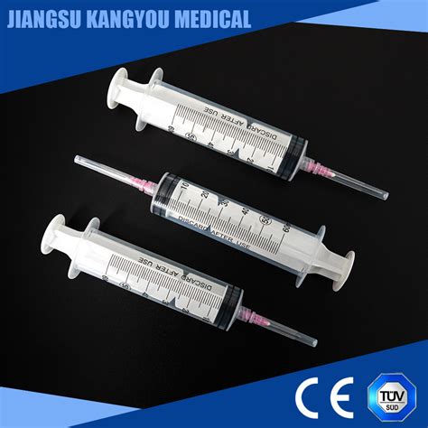 Medical Consumable Disposable Plastic Luer Lock Slip Luer Lock Syringe