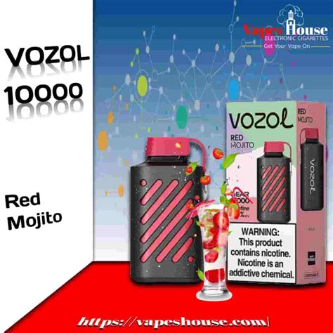 Vozol Gear Red Mojito 10000 Puffs – Vapes House