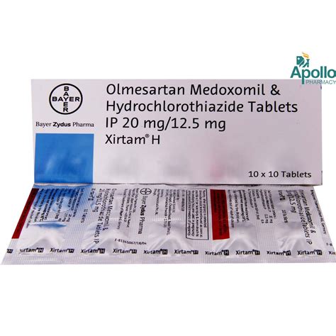 Xirtam H Tablet 10 S Price Uses Side Effects Composition Apollo