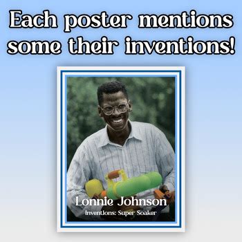 Famous Inventors Posters Invention Classroom Decor By Dallas Penner