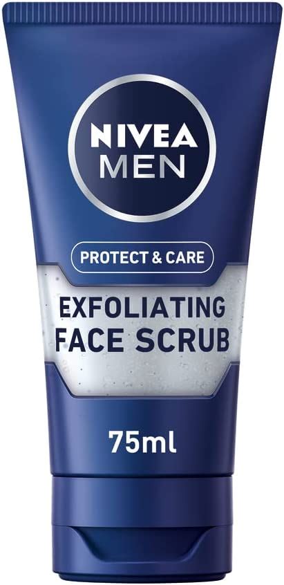 NIVEA MEN Protect Care Exfoliating Face Scrub 75ml Invigorating