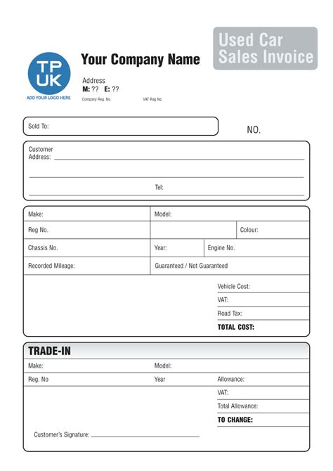 Automobile Invoices