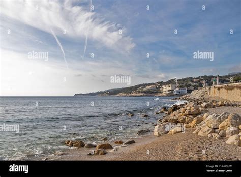 cassis beach in france Stock Photo - Alamy