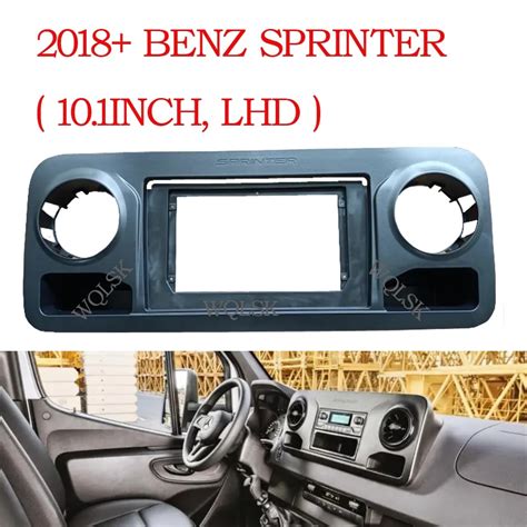 10 1 INCH 2 Din Car Radio Fascia Frame For BENZ SPRINTER 2018 Dash