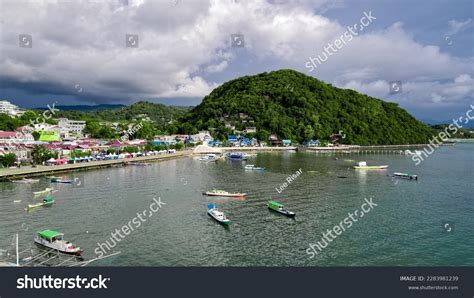 Aerial View Labuan Bajo Waterfront Fishing Stock Photo 2283981239 ...