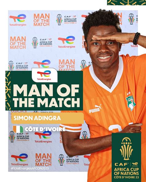 Simon Adingra Wins Afcon Final Motm Award In C Te D Ivoire S Third