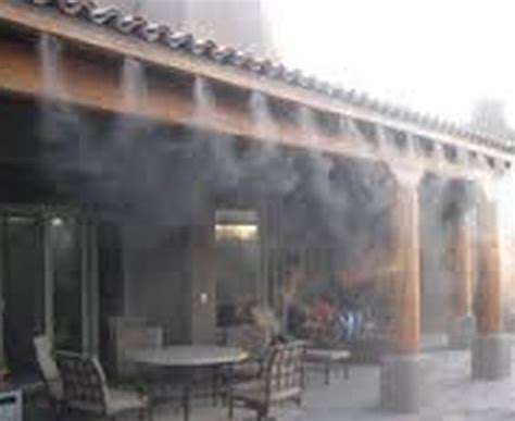 Misting System Outdoor Cooling Dubai Uae