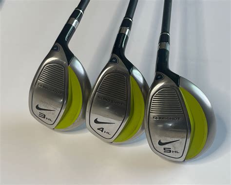 Used Nike Slingshot Hl Iron Set 3hl 4hl 5hl 6 Pw Regular Flex Graphite Steel Ebay