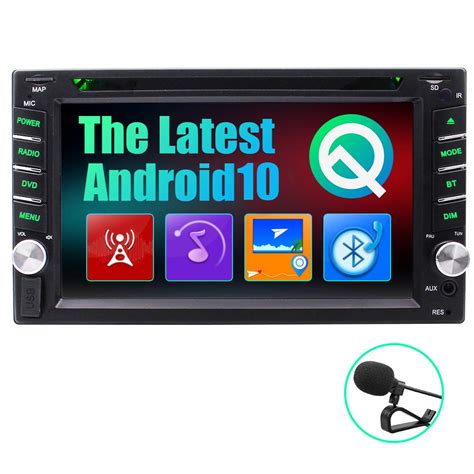 Buy Android Car Stereo Double Din Radio With Bluetooth Cd Dvd