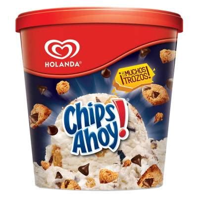 Helado Holanda Chips Ahoy L Walmart