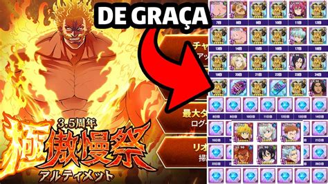 O Melhor Personagem Do Jogo Escanor The One Ultimate TraduÇÕes E Banner 7ds Grand Cross