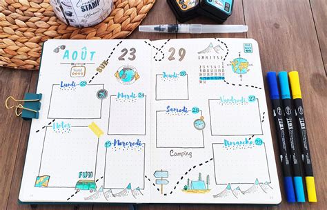 6 idées de bullet journal été pour vos inspirations Décorez moi Blog