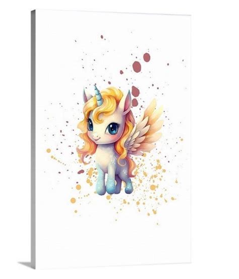 Magical My Little Pony Wall Art: Delightful Canvas for Little Pony Fans ...