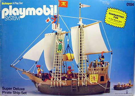 Playmobil Set 0104 Sch Super Deluxe Pirate Ship Klickypedia