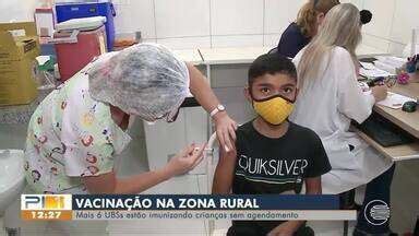 Pitv Edi O Teresina Inicia Vacina O Infantil Na Zona Rural