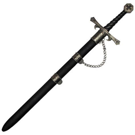 Crusader Reeve's Medieval Crusader Sword With Scabbard