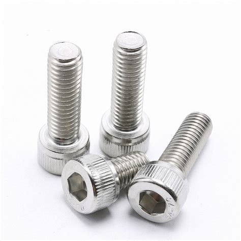 DIN 912 ISO 4762 Hex Socket Cap Screw Bolt A2 A4 Stainless Steel M2