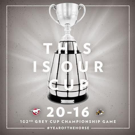 2014 Grey Cup Champions! The Calgary Stampeders Grey Cup, Year Of The ...