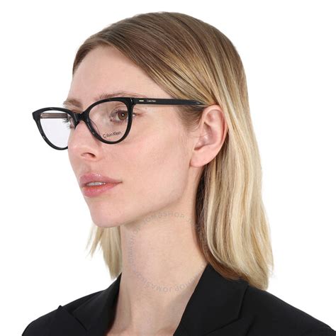 Calvin Klein Demo Cat Eye Ladies Eyeglasses Ck21519 001 53 886895526388 Eyeglasses Jomashop