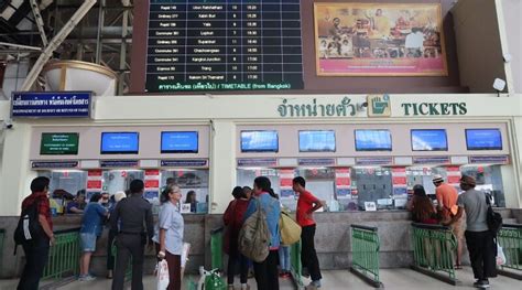 How To Buy Train Tickets In Thailand Richard Barrow S Thai Train