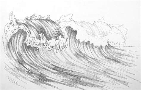 How To Draw Ocean Waves Step By Step