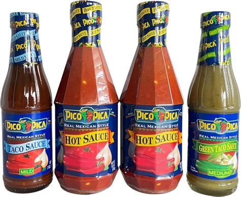Amazon Pico Pica Hot Sauce Lovers Variety Pack Pack Of Includes Pico Pica Hot