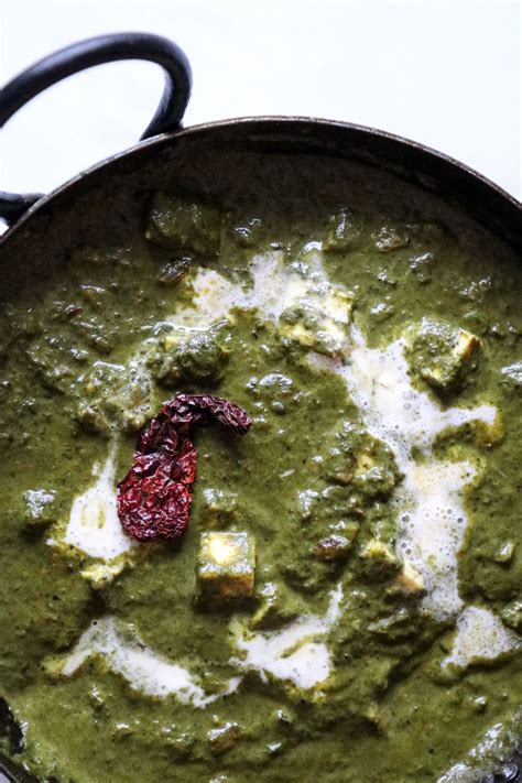 Palak Paneer Spinach And Cottage Cheese Curry Indian From Bowl To Soul