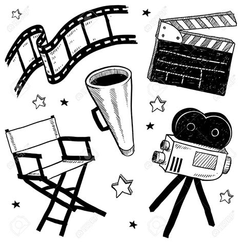 Movie Film Drawing