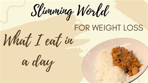 Slimming World What I Eat In A Day On A Work Day Curried Mince Recipe Slimming World