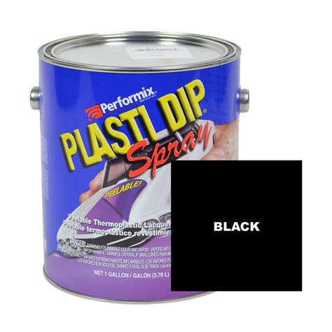 Performix Plasti Dip 10103S Black Gallon Rubber Spray - Walmart.com