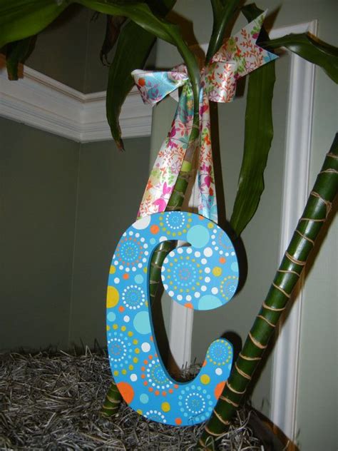 Custom Wooden Letters - Personalized Wall Art - Hand-Painted Home Decor