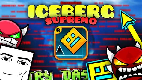 O ICEBERG SUPREMO DE GEOMETRY DASH YouTube