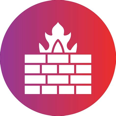 Premium Vector Vector Design Firewall Icon Style