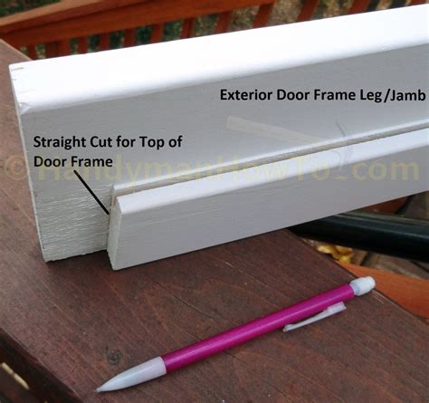 How To Repair A Rotted Exterior Door Frame Exterior Door Frame Door Frame