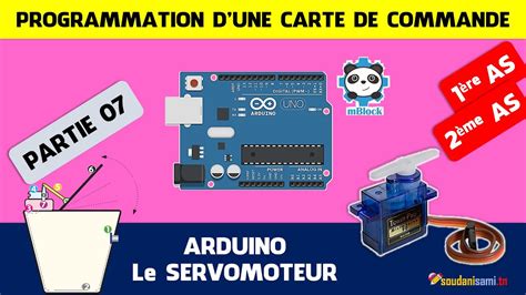 Programmation D Une Carte De Commande Le Servomoteur Youtube