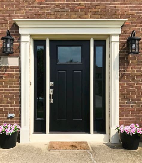 Front Door With Glass Sidelights Glass Designs