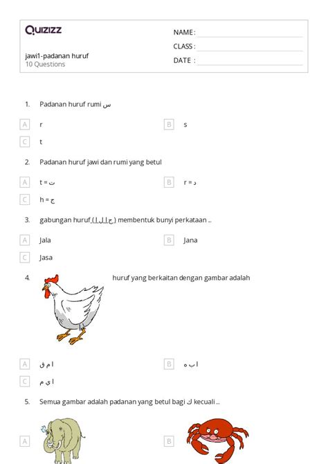 50 Lembar Kerja Huruf S Untuk Kelas 1 Di Quizizz Gratis And Dapat Dicetak