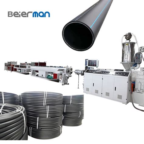 Popular PPR Plastic Pipe Extrusion Line 20 110mm Plastic PE Pipe