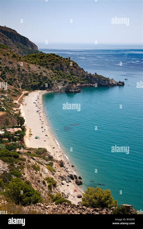 Calas y acantilados de Maro Málaga Andalucía España Coves and cliffs