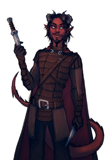 Dicebound Tabletop Rpg Fan Blog Tiefling Rogue Dungeons And Dragons