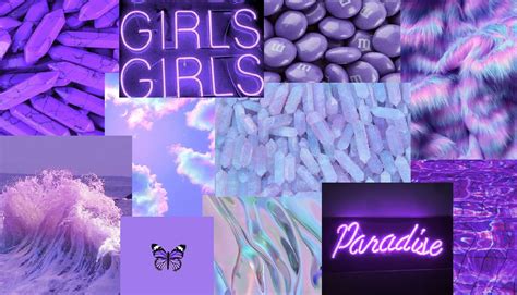 Wallpaper Aesthetic Roxo Para Notebook Em Imagem De Fundo De