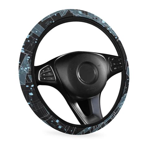 Car steering wheel cover - OVO Print