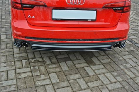 Audi A4 S Line B9 Splitter Difusor Trasero ImportTuner