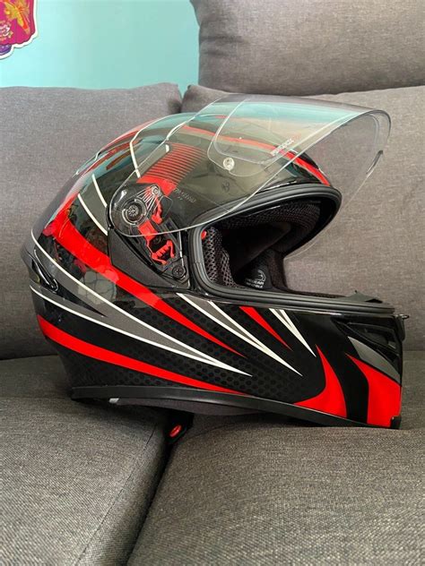 AGV helmets, Motorcycles, Motorcycle Apparel on Carousell