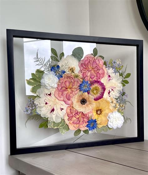 Preserved Wedding Bouquet Bouquet Preservation Pressed Flower Art