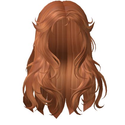 Angelic Flowy Hair In Ginger Roblox Item Rolimon S