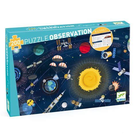 Djeco Puzzle Observation L Espace