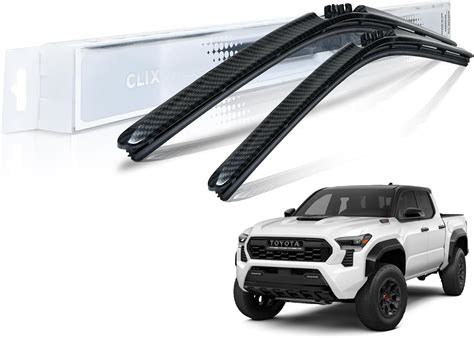 Amazon Clix Wipers Toyota Tacoma 22 20 Black Carbon Fiber